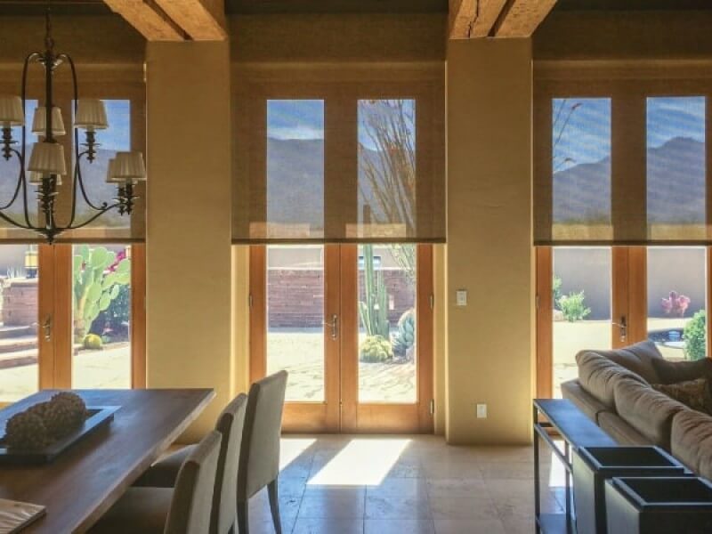 Sun Control Retractable Shades Tucson