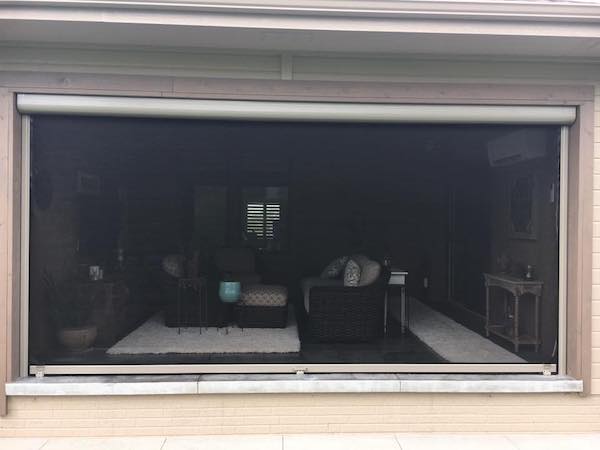 Garage Screens Roll Down Screens Sizes and Mounting